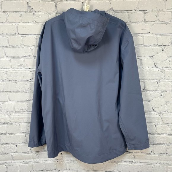 Alfani Men's AlfaTech Pullover Anorak Style Lightweight Jacket, Size Small, Blue - Picture 4 of 11